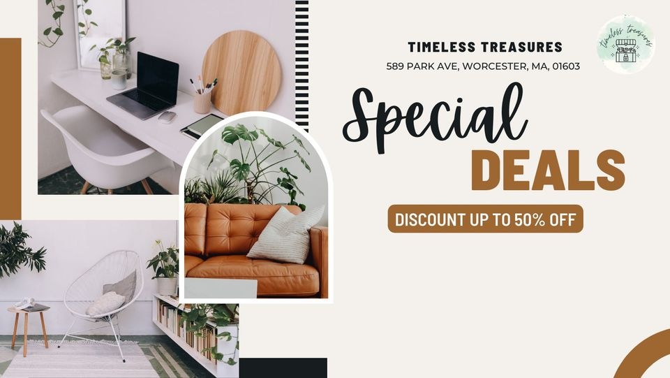 Timeless Treasures Furniture Clearance Sale