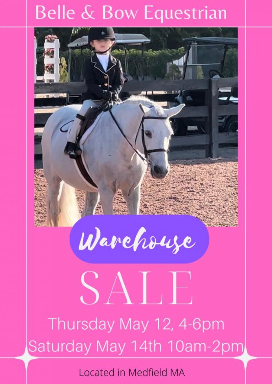 Belle and Bow Equestrian Warehouse Sale