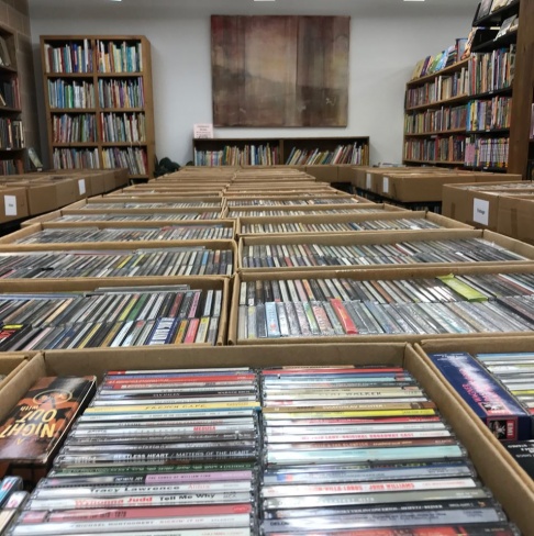 January Warehouse Sale $1 CDs and DVDs