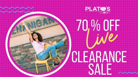 Plato's Closet LIVE Clearance Sale