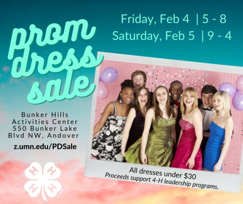 Anoka County 4-H Prom Dress Sale