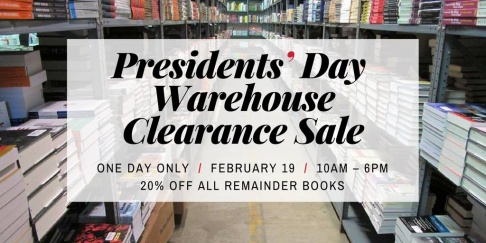 Harvard Book Store Warehouse Clearance Sale